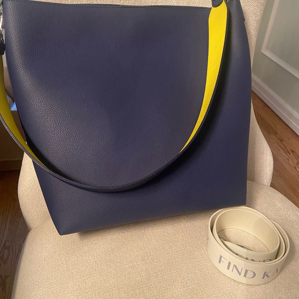 Find Kapoor navy bag